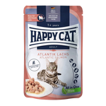 HAPPY CAT Wet Cat Food Sterilised With Salmon 85g.