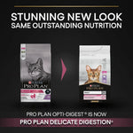 Pro Plan Opti Digest Dry Food with Turkey for Delicate Adult Cats 400 g.
