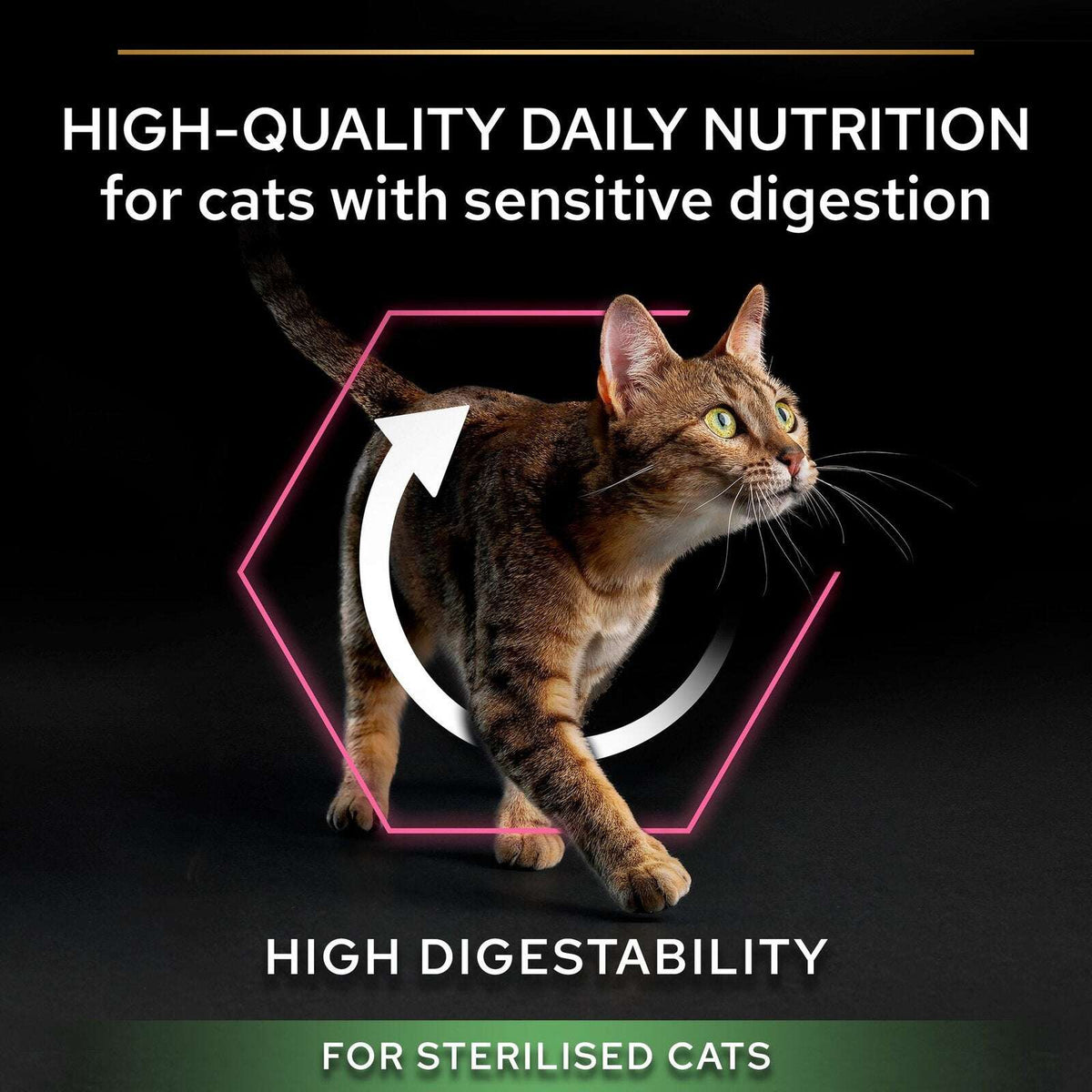 Pro Plan Delicate Digestion Dry Food with Chicken for Sterilized Adult Cats 1.5 kg.