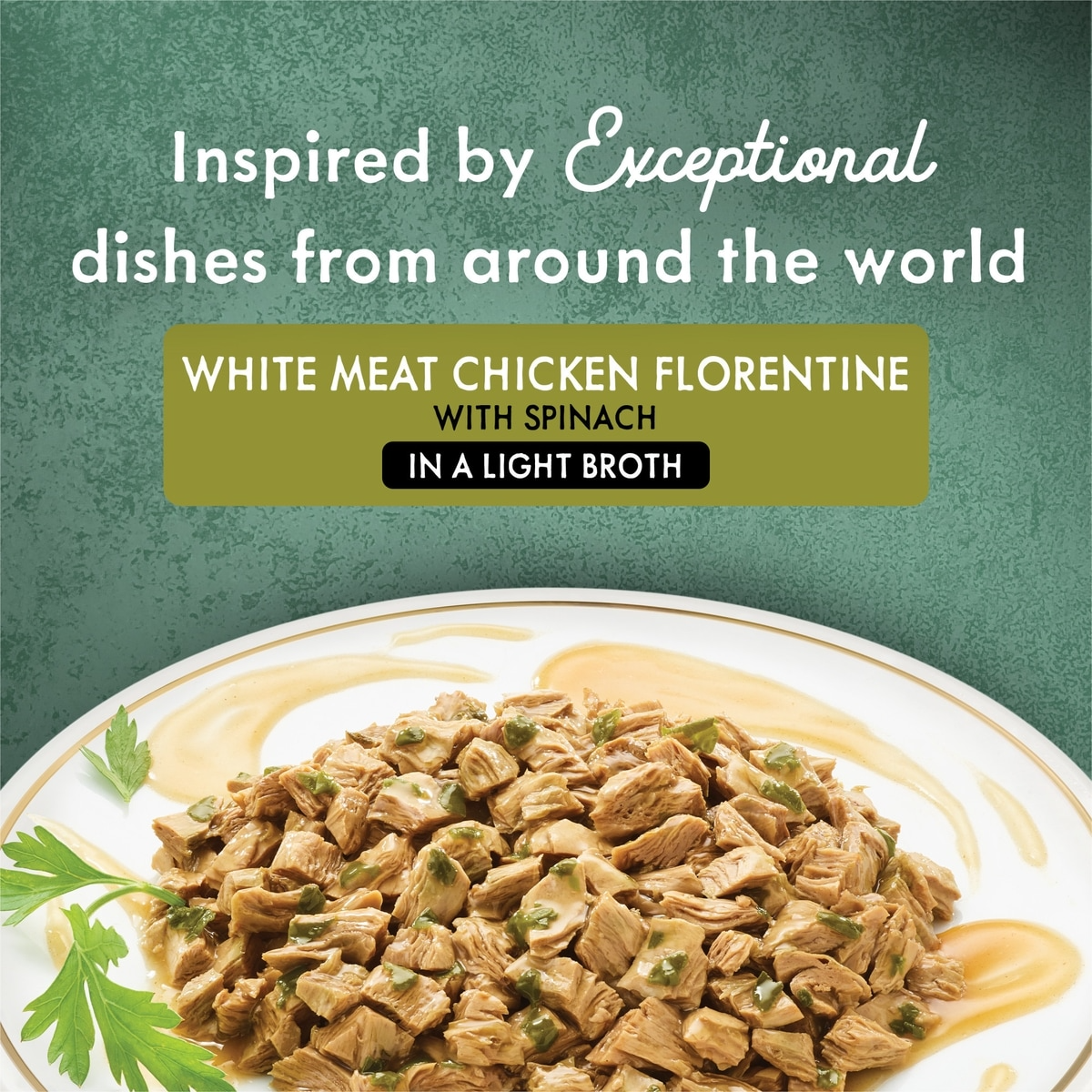 Fancy Feast Medleys White Meat Chicken Florentine with Spinach Cat Wet Food85g