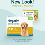 Simparica (Sarolaner) 80mg for Dogs 20–40kg – 1 Chewable Tablet