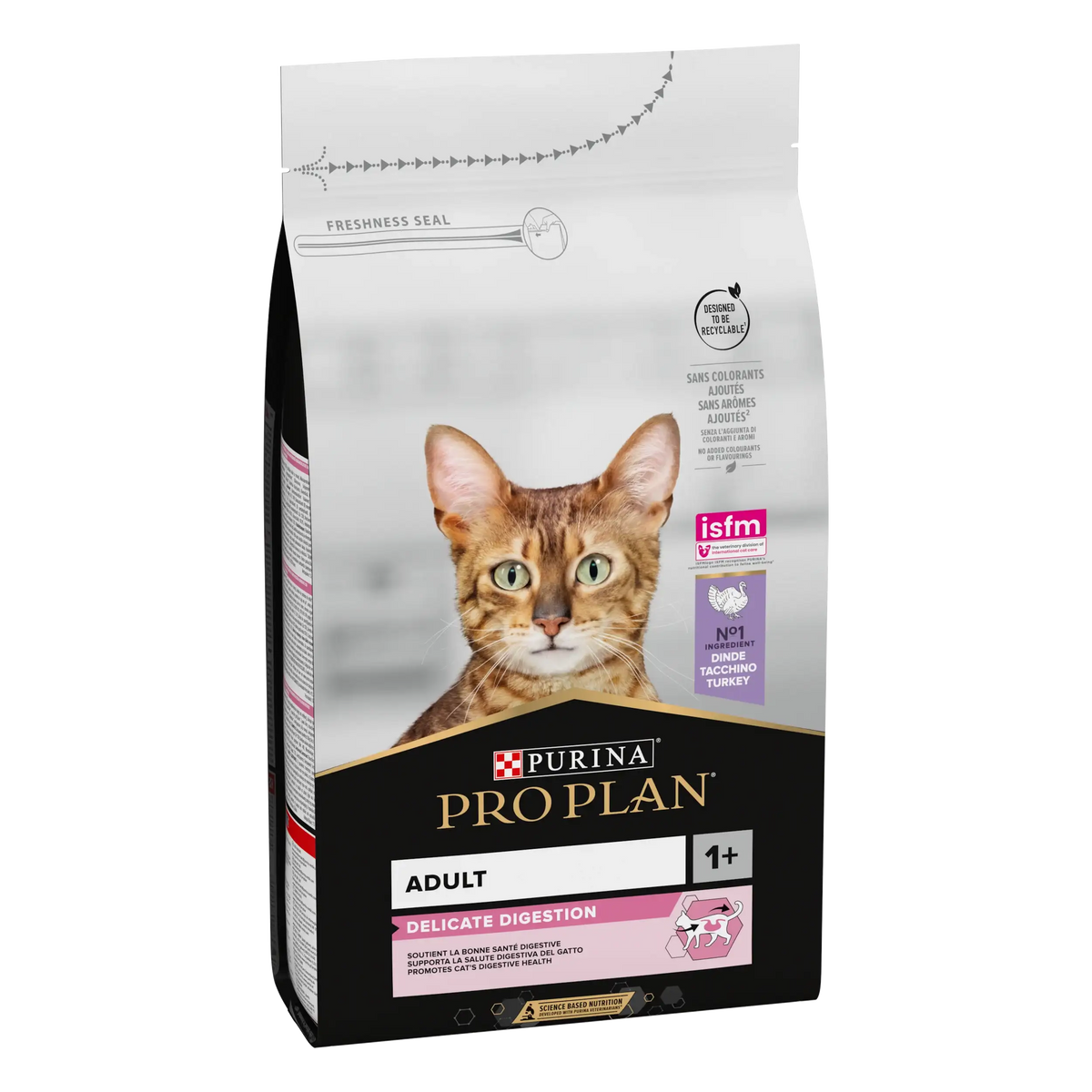 Pro Plan Opti Digest Dry Food with Turkey for Delicate Adult Cats 400 g.