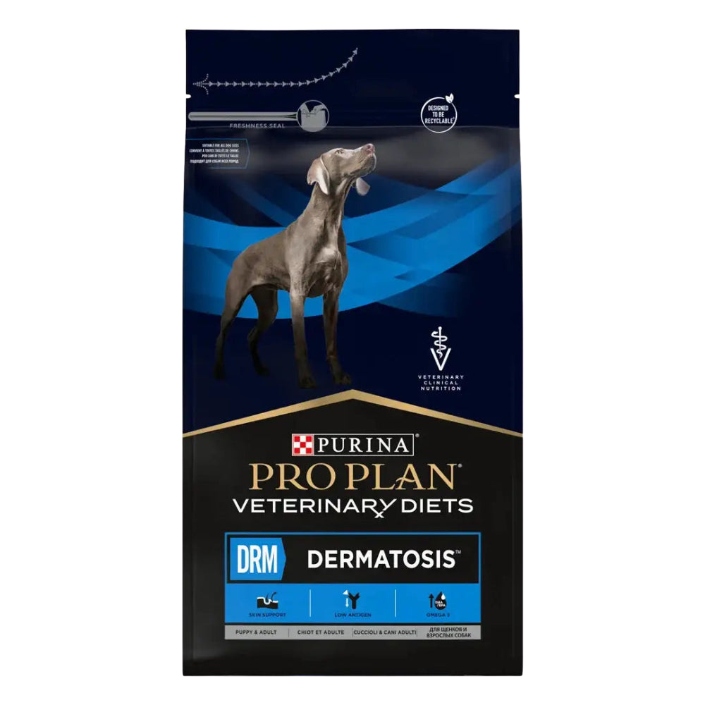 Pro Plan Veterinary Diets Dry Dog Food for Dermatosis 3 kg.