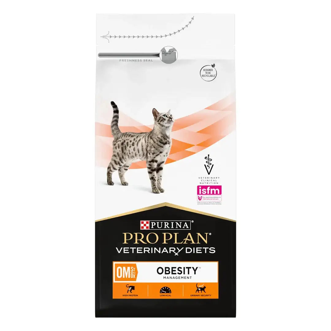 Pro Plan Veterinary Diets Dry Cat Food for Obesity Management 1.5 kg.