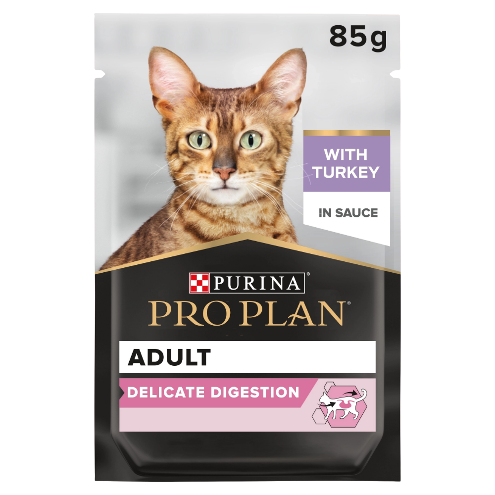 Pro Plan Nutrisavour Wet Food Delicate Digestion with Turkey in Sauce 85g Petfast.shop Pro Plan Cat Food Wet Food petfast.shop Egypt PPR5994S Default Title 125.00