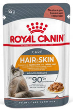 Royal Canin Hair&Skin Care Cat Wet Food Gravy Pouch 85g