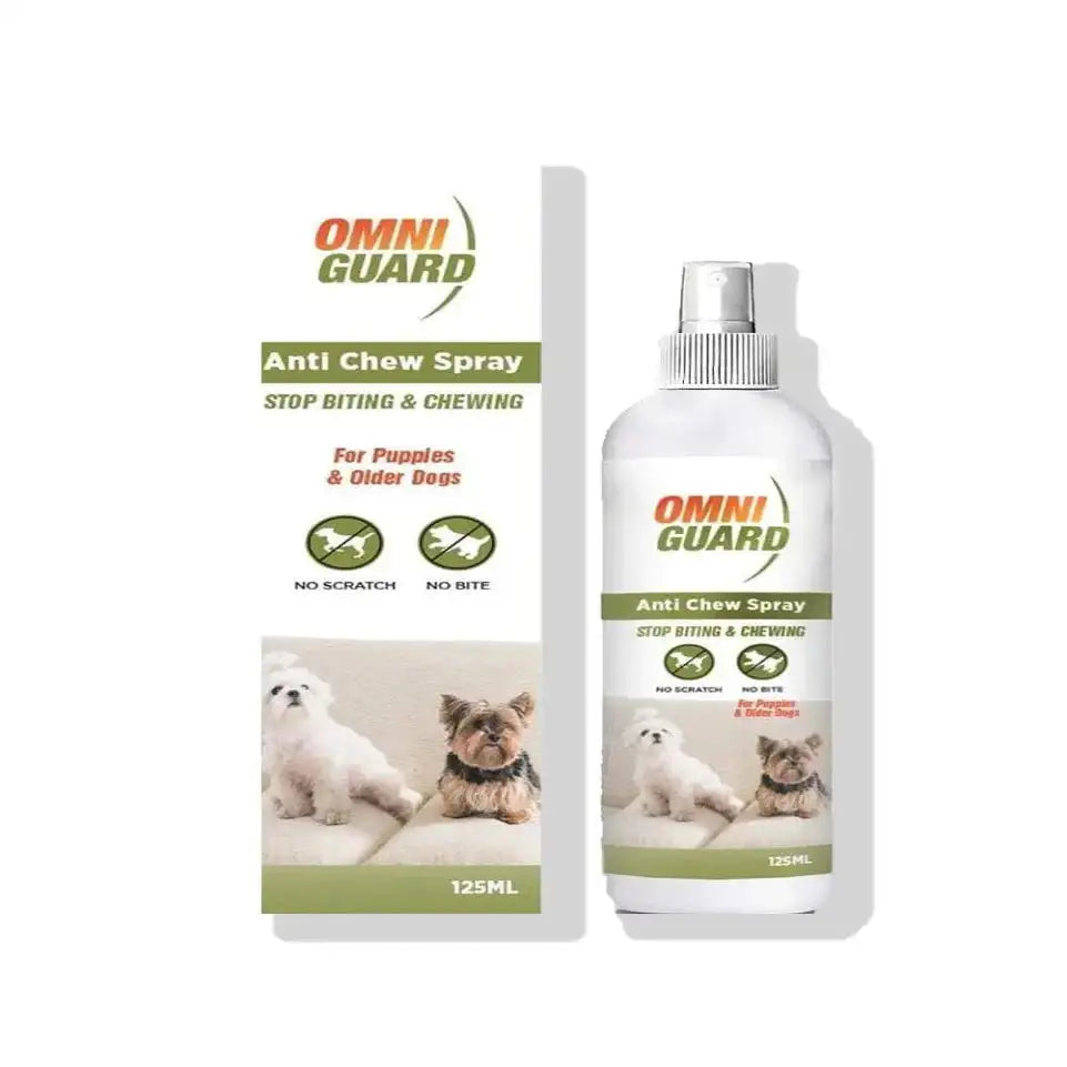 Omni Guard Anti Chew Spray for Puppies and Older Dogs 125 ml.