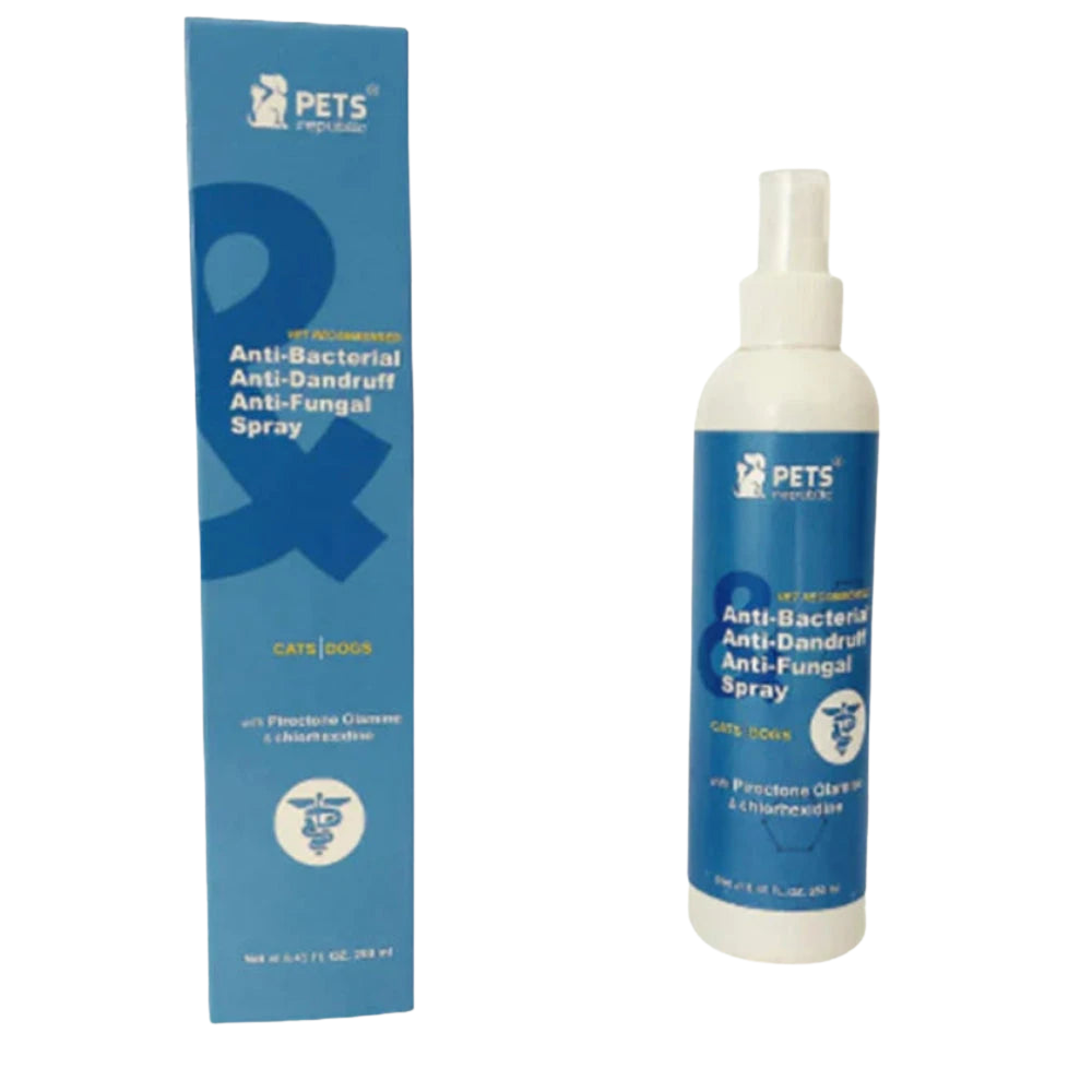 Pets Republic Anti Dandruff & Bacterial Spray 250ml.