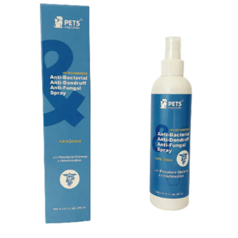 Pets Republic Anti Dandruff & Bacterial Spray 250ml.