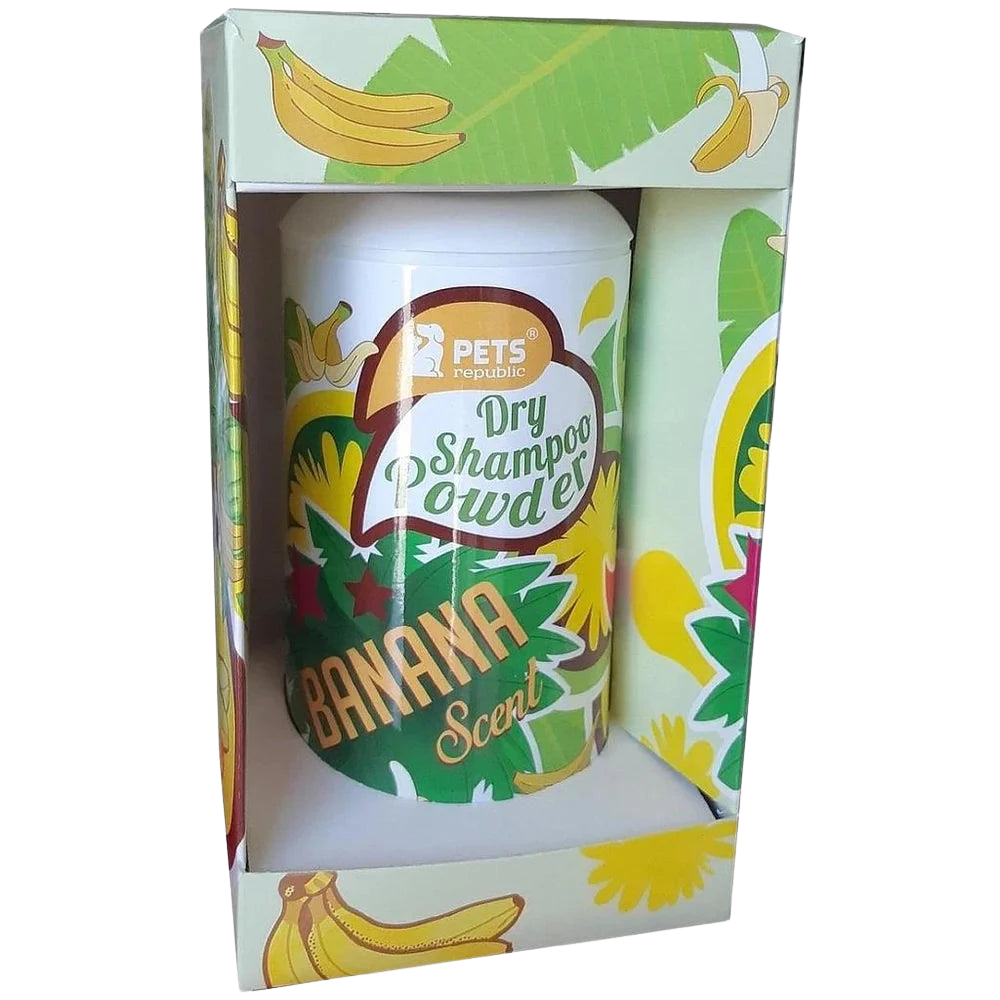 Pets Republic Dry Powder Shampoo Banana 500 g.