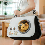 Pet Carrier Backpack Egg Muffin for Cats and Small Dogs.