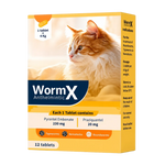 WormX Anthelmintic for Cats 6 Tablets