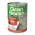 Gran Bontà Adult Cat Chunkies with Veal 400g