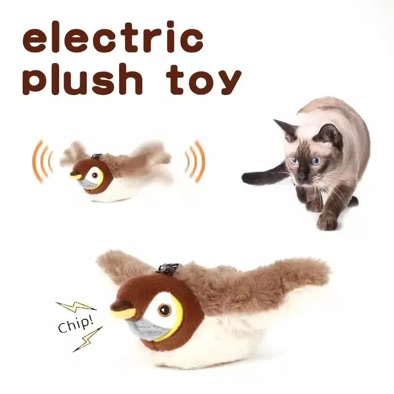 Cat Toy Moving Bird Interactive Toy for Cat.