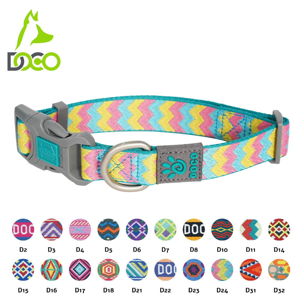 DOCO® Jacquard Stitched Weaved Collar.