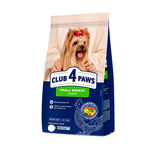 Club 4 Paws Dry Food Small Breed for adult Dogs with Chicken 400 gr.