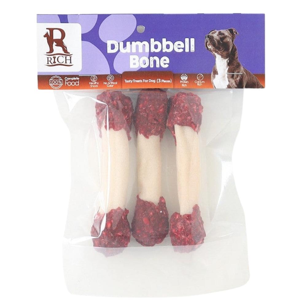 rich dumbbell bone beef.