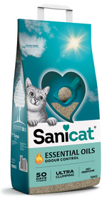 Sanicat Essential Oils – Perfume Free Clumping Litter 10Kg