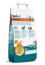 Sanicat cat litter packaging on a white background