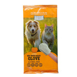 orgo glove for pets pumpkin 1 pes.