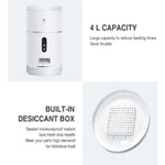 Smart Automatic Pet Feeder with Camera and App 4L.