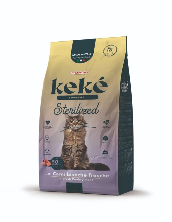 Keke Supreme for Sterilised Cats 10 KG.