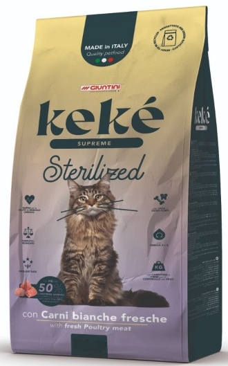 Keke Supreme for Sterilised Cats 10 KG.