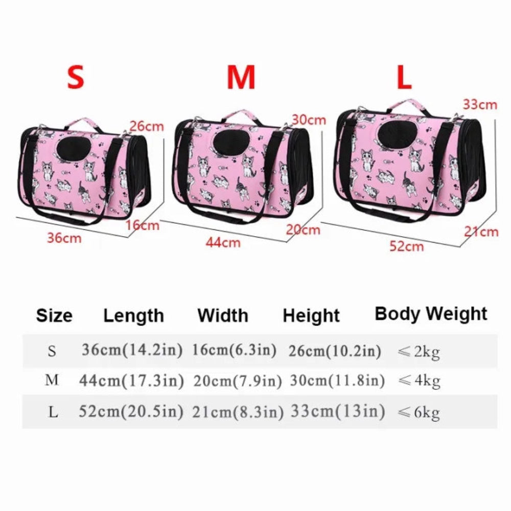 Pet Carrier Size 52*33 Cm