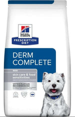 Hill's Prescription Diet Derm Complete Dry Food for Mini Breed Adult Dogs 1 kg.