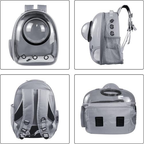 Bomei Pet Backpack TransparentPet Bag for cats and small dogs