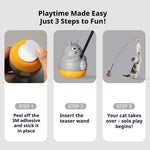 Spinning Cat Teaser Toy.