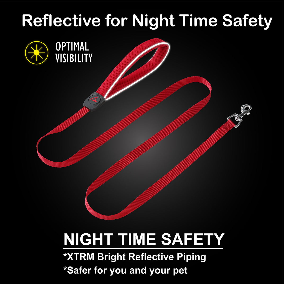 DOCO® Stitched Mesh Handle Dog Leash.