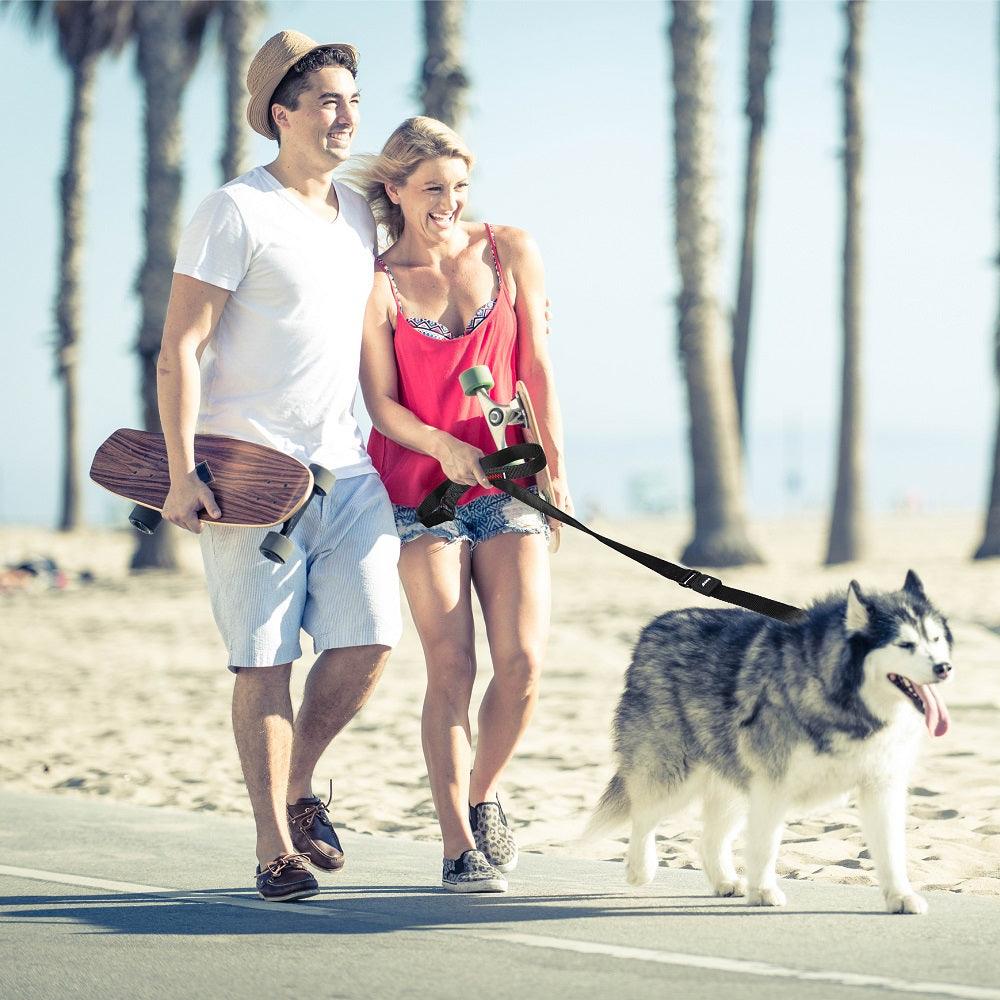 DOCO® 4ft Shock Absorbing BUNGEE Nylon Dog Leash.