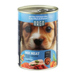 orgo canned food for puppy mix meat with veg & soup 400g.
