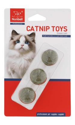 Nunbell 3 Catnip Ball Toy