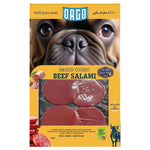 orgo smoked cooked beef salami 150g.