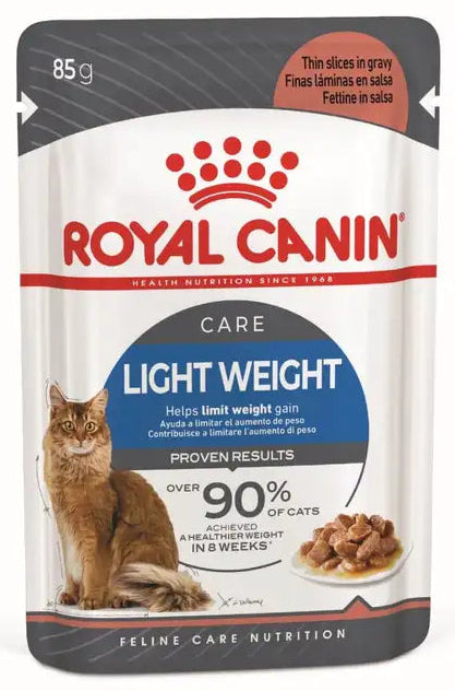 Royal Canin - Light Weight Pouch Cat Food In gravy 85g