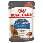 Royal Canin Light Weight Care cat food pouch packaging