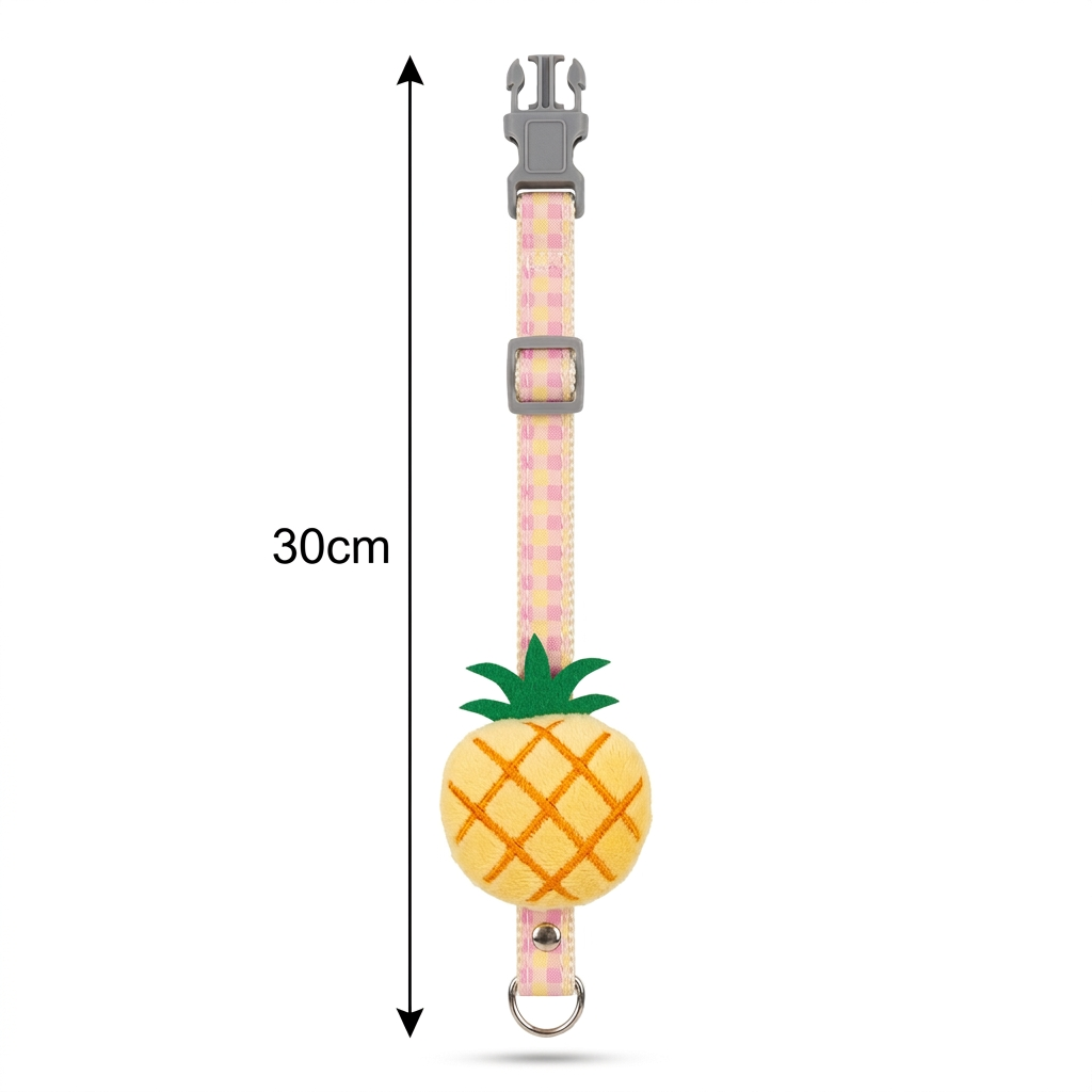 طوق الأناناس مع خط قياس رأسي 30cm