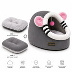 Petmoda Cat House Bed 50 cm - Mouse Shape - Grey Petfast.shop Petmoda bed Cat Dog Kitten Puppy Supplies petfast.shop Egypt PPE2457S Default Title 1449.00