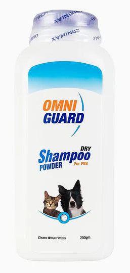 omni gard dry shampoo lavender 200g.