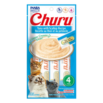 Cat food package with text and images of cats on a white background