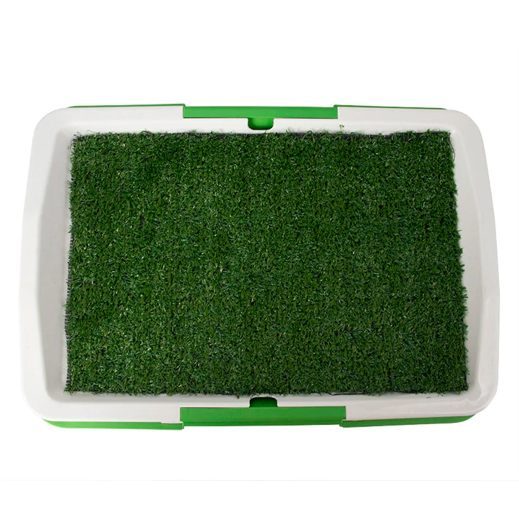 Indoor Dog Toilet Tray With Grass 47*34cm.