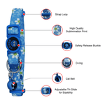 DOCO® LOCO Cat Collar - Printed Pattern.