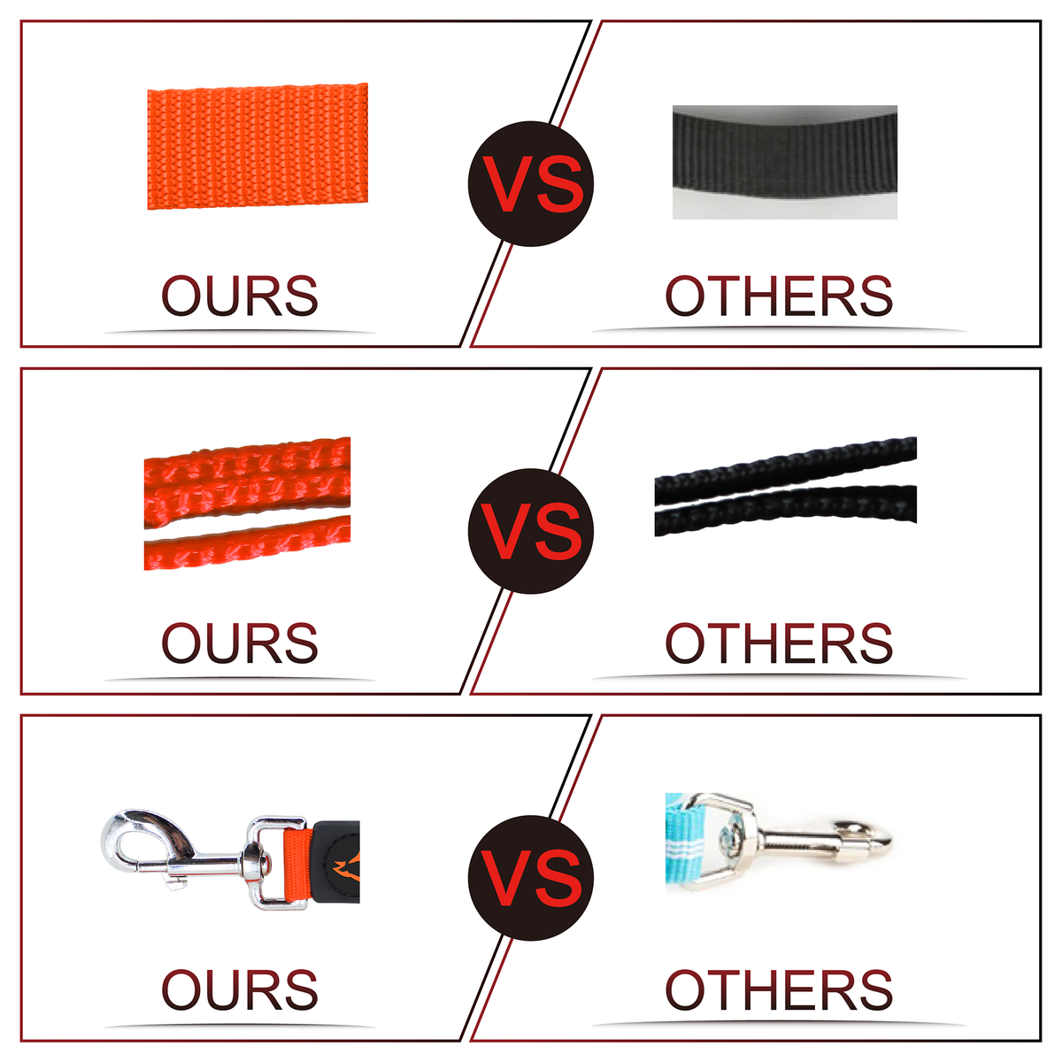 DOCO® 4ft Signature Nylon Dog Leash.