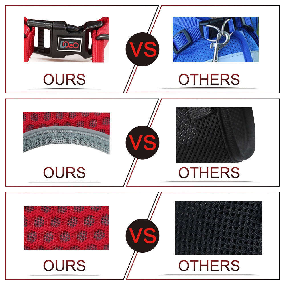 DOCO® Athletica Net mesh QUICK FIT Dog Harness.
