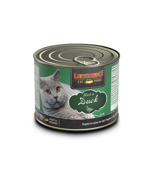 LEONARDO rich in duck Wet Food 200g.