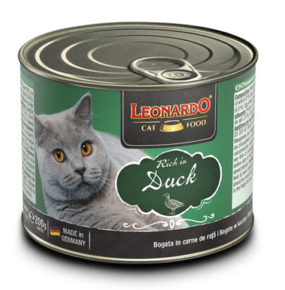 LEONARDO rich in duck Wet Food 200g.