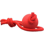 Rubber Ball Rope Dog.