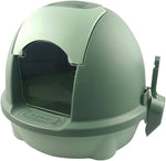 Enclosed Cat Litter Box with Scoop
